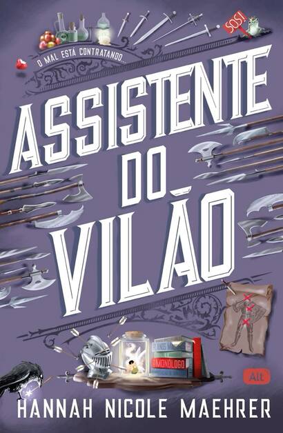 assistente do vilão - capa